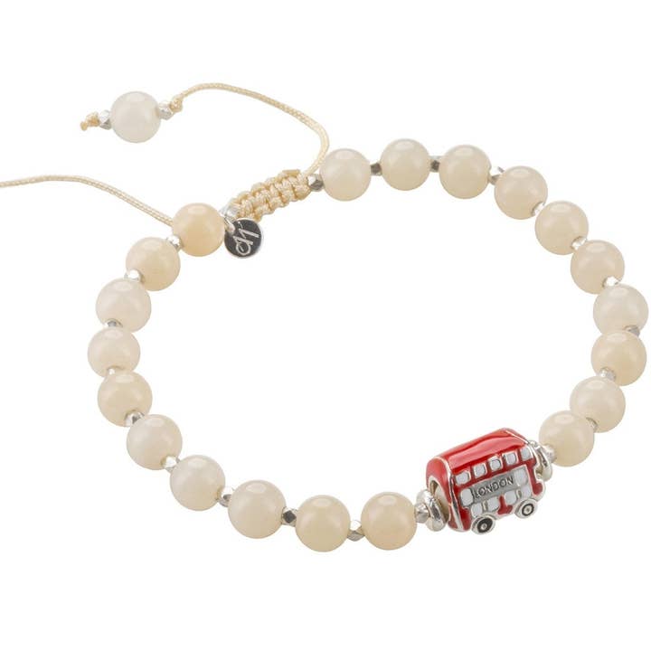 ICB16: "En Bustur" - Armbånd i Jade & Sterlingsølv for engroshandel hos Annabella Moore