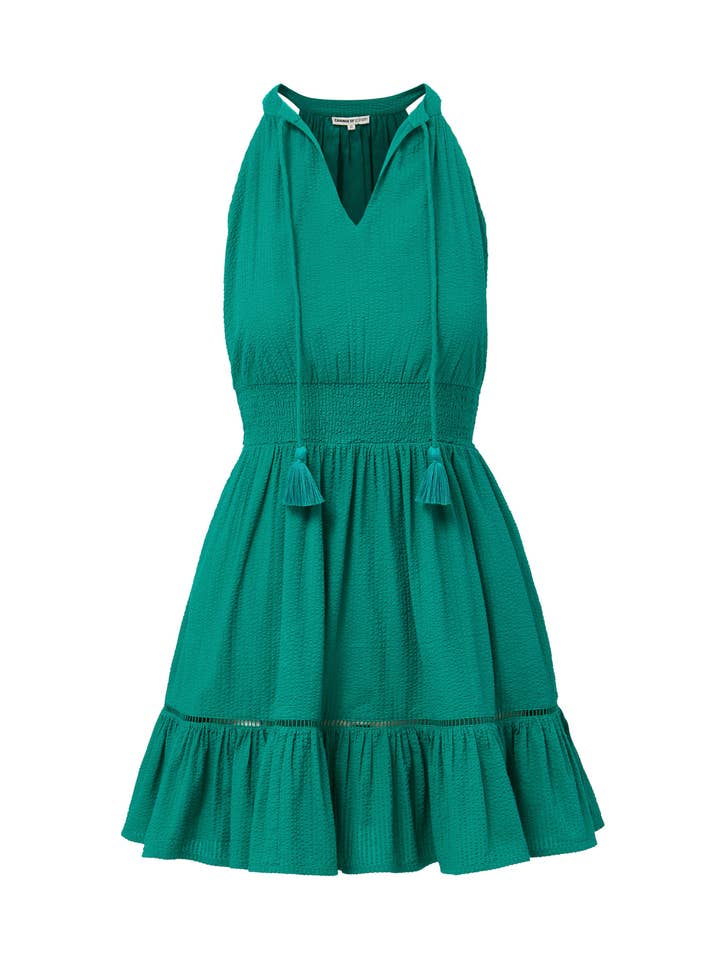 Robe Emma en émeraude pour la vente par Change of Scenery