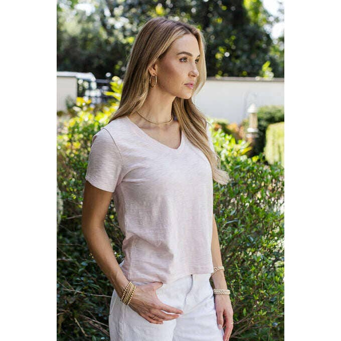 Vintage Low-Key V in Pink for wholesale by erin gray