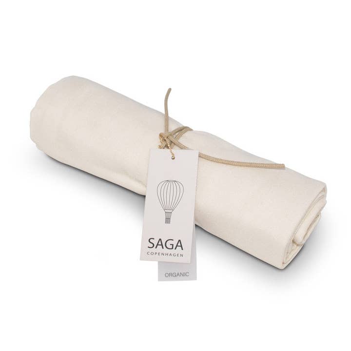 Swaddle - Cream - 100% Organic cotton for wholesale by Saga Copenhagen