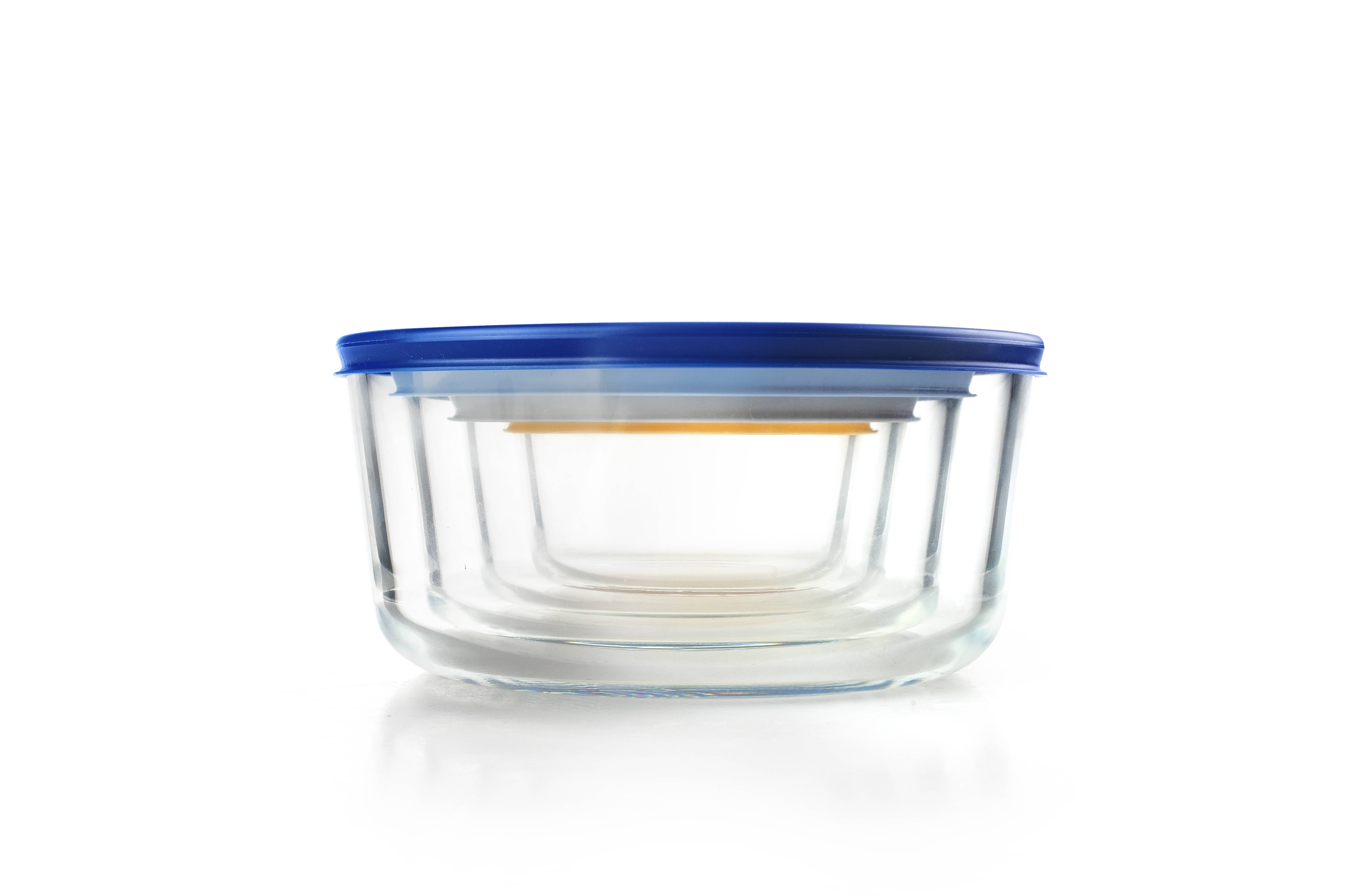 Ibili - Vendita all'ingrosso Contenitori per alimenti - IBILI - Set di 4 bicchieri rotondi ecologici1