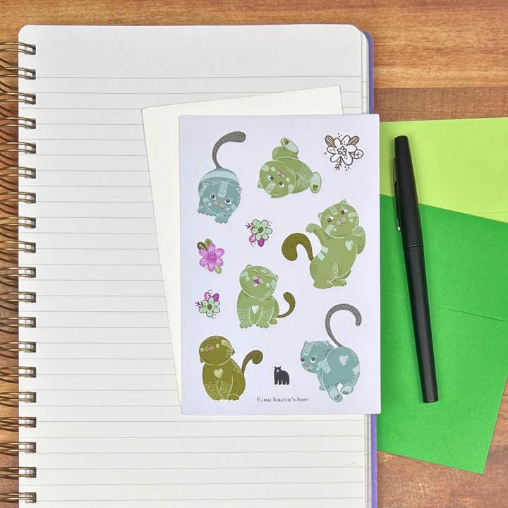 Four Bears Sticker Club - Vendita all'ingrosso Adesivo - Gatti Purr-ty3