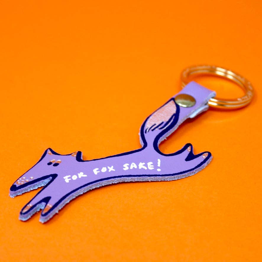 Ark Colour Design – wholesale Keychain – Unisex – For Fox Sake Key Fob2