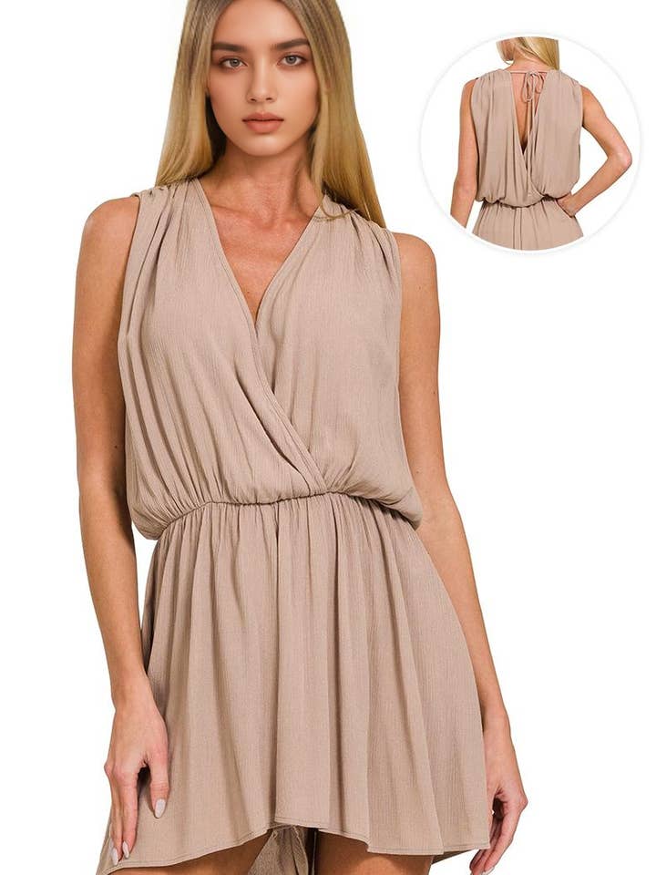 42POPS – wholesale Romper – Women's – `.Elastic Waist Summer Romper0