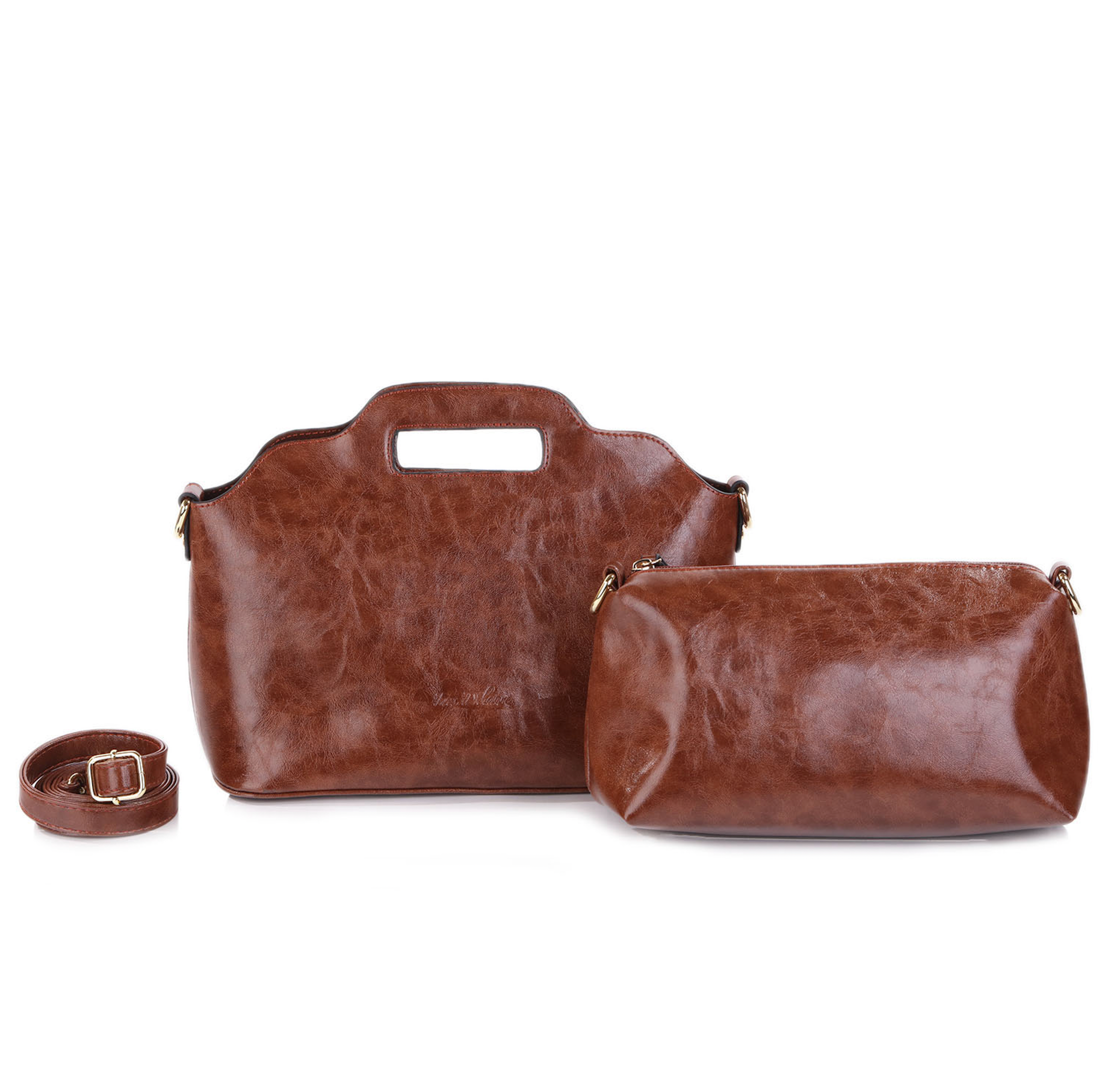 INES DELAURE – wholesale Top handle bag – women's – “Two in one” handbag29