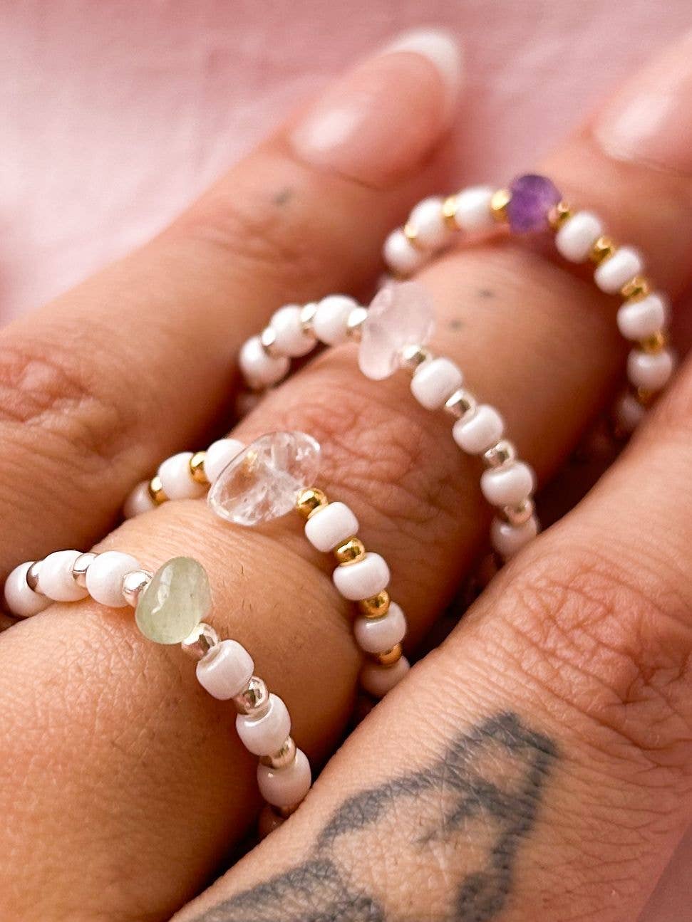 Nevele Official – wholesale Band/stacked ring – Crystal Ring0