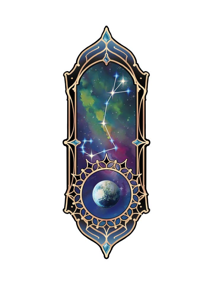 Adesivo Constelação de Escorpião por atacado de The Moon Et Tu