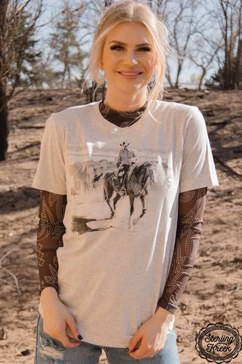 Sterling Kreek - Venta al por mayor Jersey corto de punto - Mujer - Levanta el polvo desde arriba2