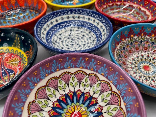 Natto USA - Wholesale Bowl - Turkish Ceramic 5" Bowls Garden7