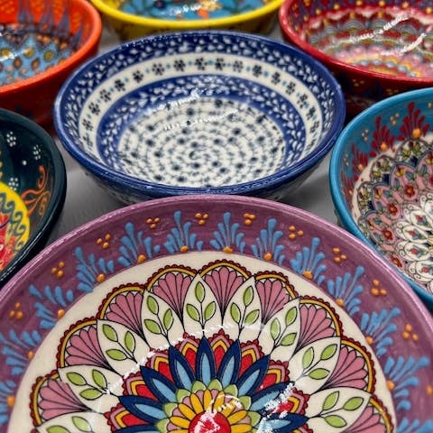 Natto USA - Wholesale Bowl - Turkish Ceramic 5" Bowls Garden7