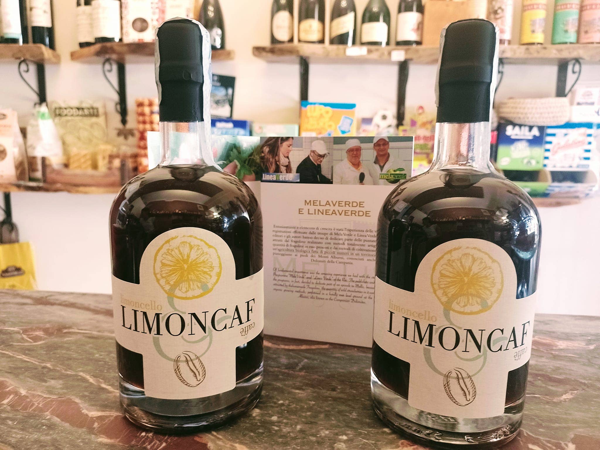 Mellis di Foti Enrico - Vendita all'ingrosso Liquore - Limoncaf Limoncello e caffè liquore, 100% made in Italy1