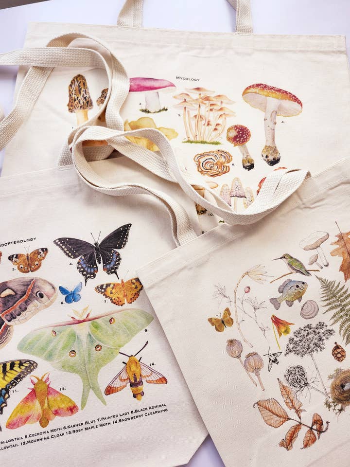 Tote Bags for wholesale by Redbriar Studio