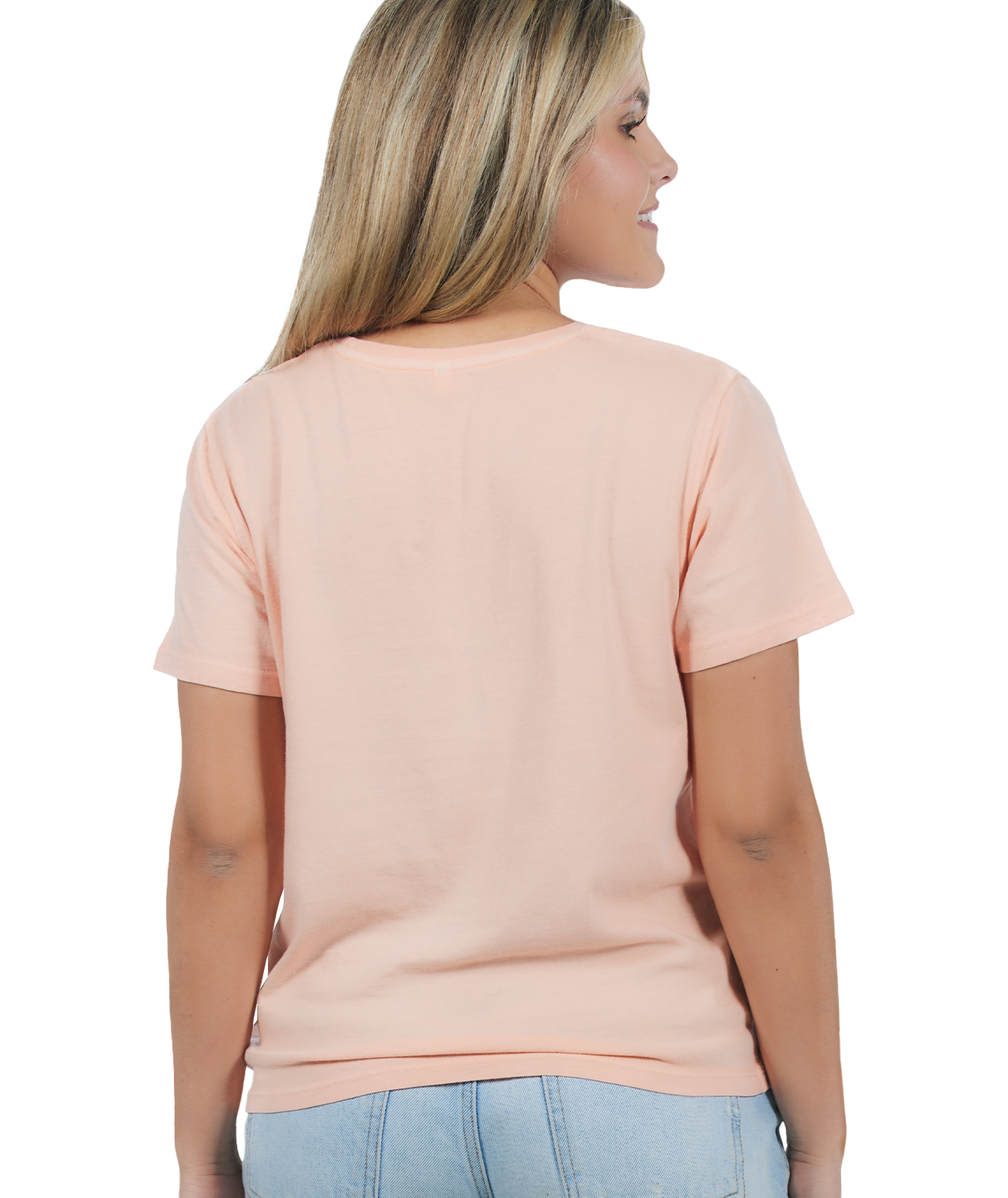 U.S. Apparel - Vente T-shirt – femme - T-shirt à col rond en jersey pour femmes27