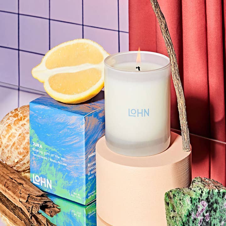 LOHN (No duties | Ships from CAN/USA) - Wholesale Jar/Filled Candle - LOHN Candle - JURA Orange & Sandalwood3