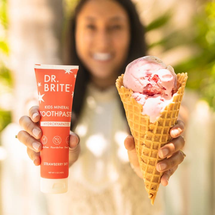 Dr. Brite – Engroshandel Tandpasta – Mineral Tandpasta til Børn - Strawberry Sky3