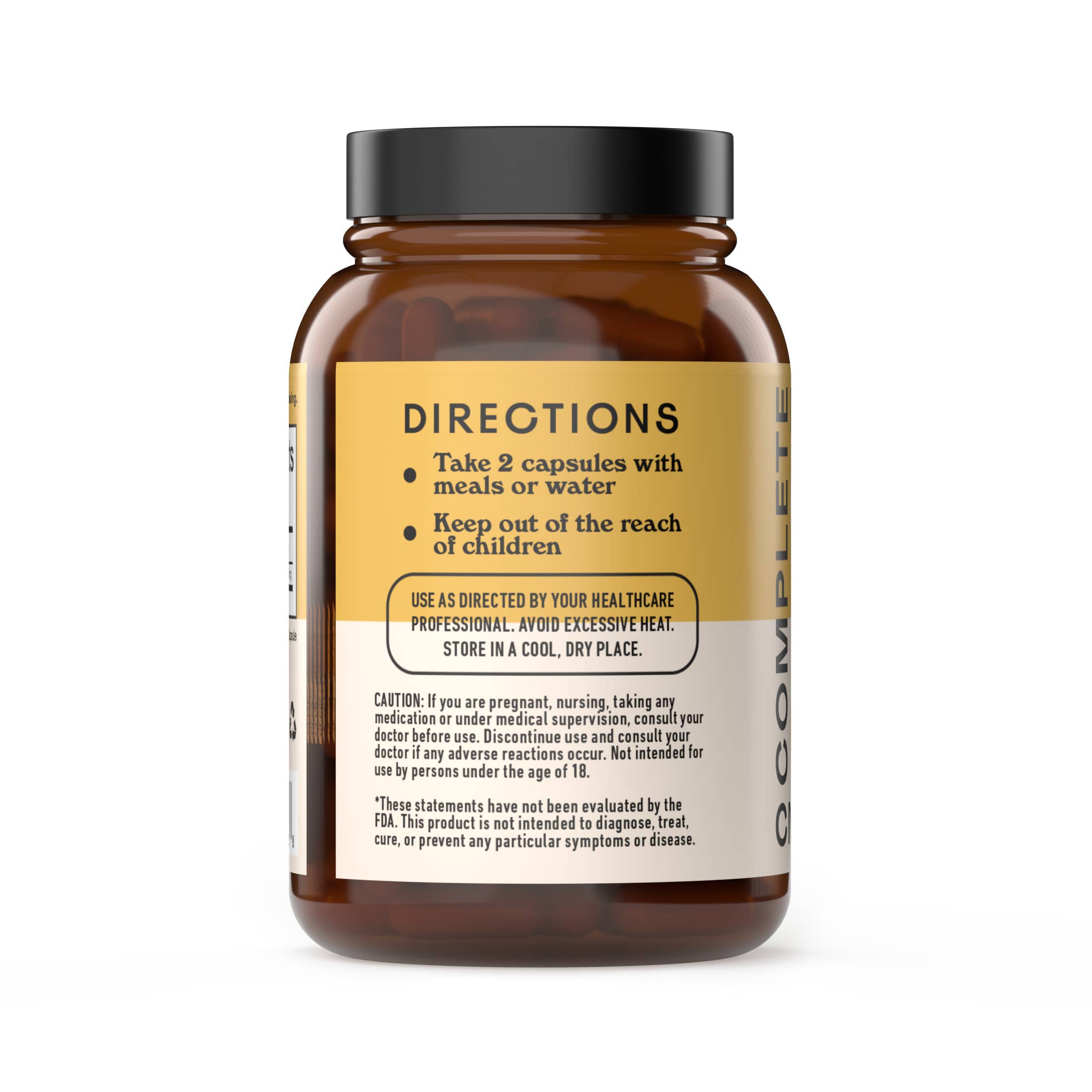 Complete Natural Products – Suplemento/vitamina oral por atacado – Cápsulas de Vitamina C de Ácido Ascórbico1