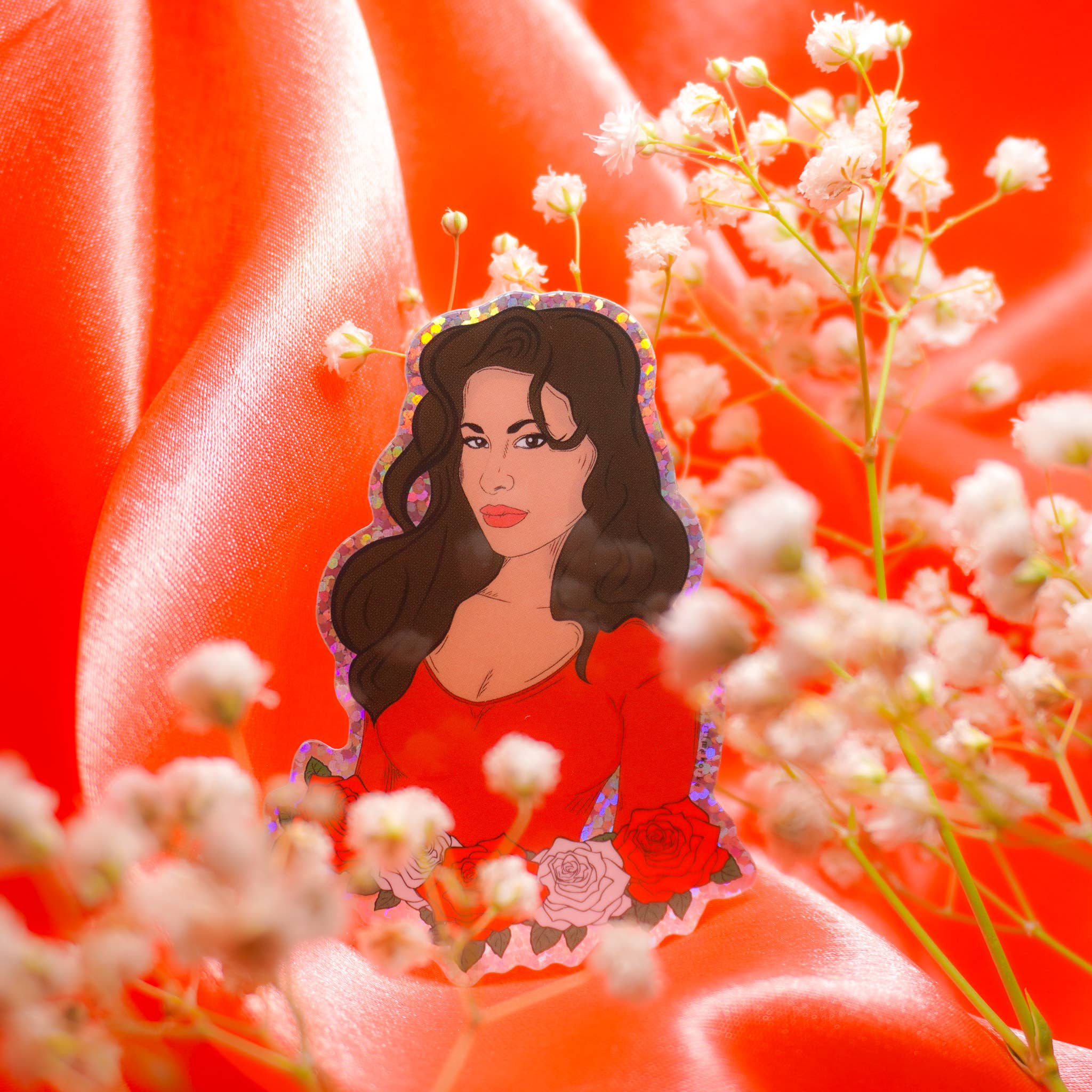 PARTIMEWORKS - Wholesale Sticker - Selena - La Bonita 3" Sticker13