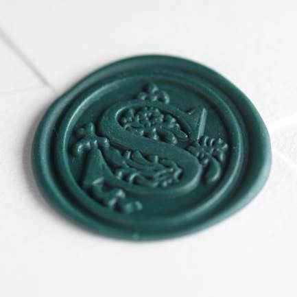 Wax Stamp - S for wholesale by Zetta Florence