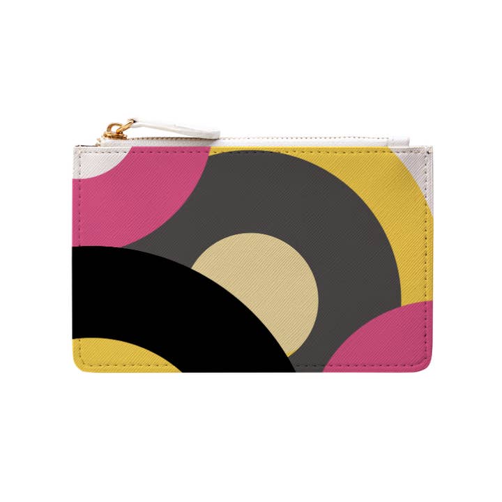 LanRetro – wholesale Coin purse – Women’s – Pink Retro Records Coin Purse3
