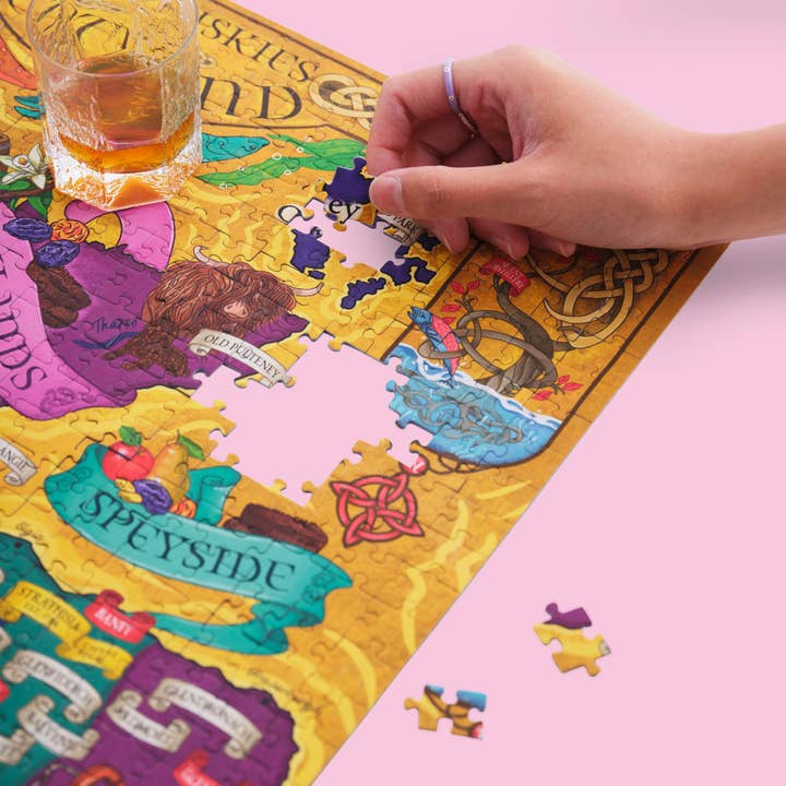 Water & Wines US - Wholesale Puzzle - Adult - Scotch Whisky Puzzle3