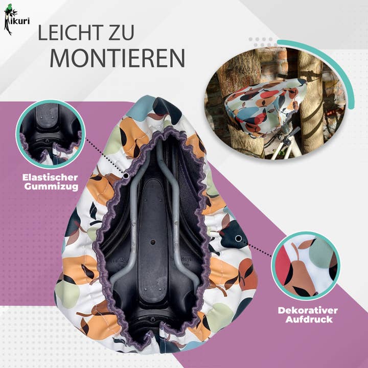 Ikuri - Wholesale Biking Accessories - Saddle Cover Rain Protection Bicycle Waterproof - Peras2