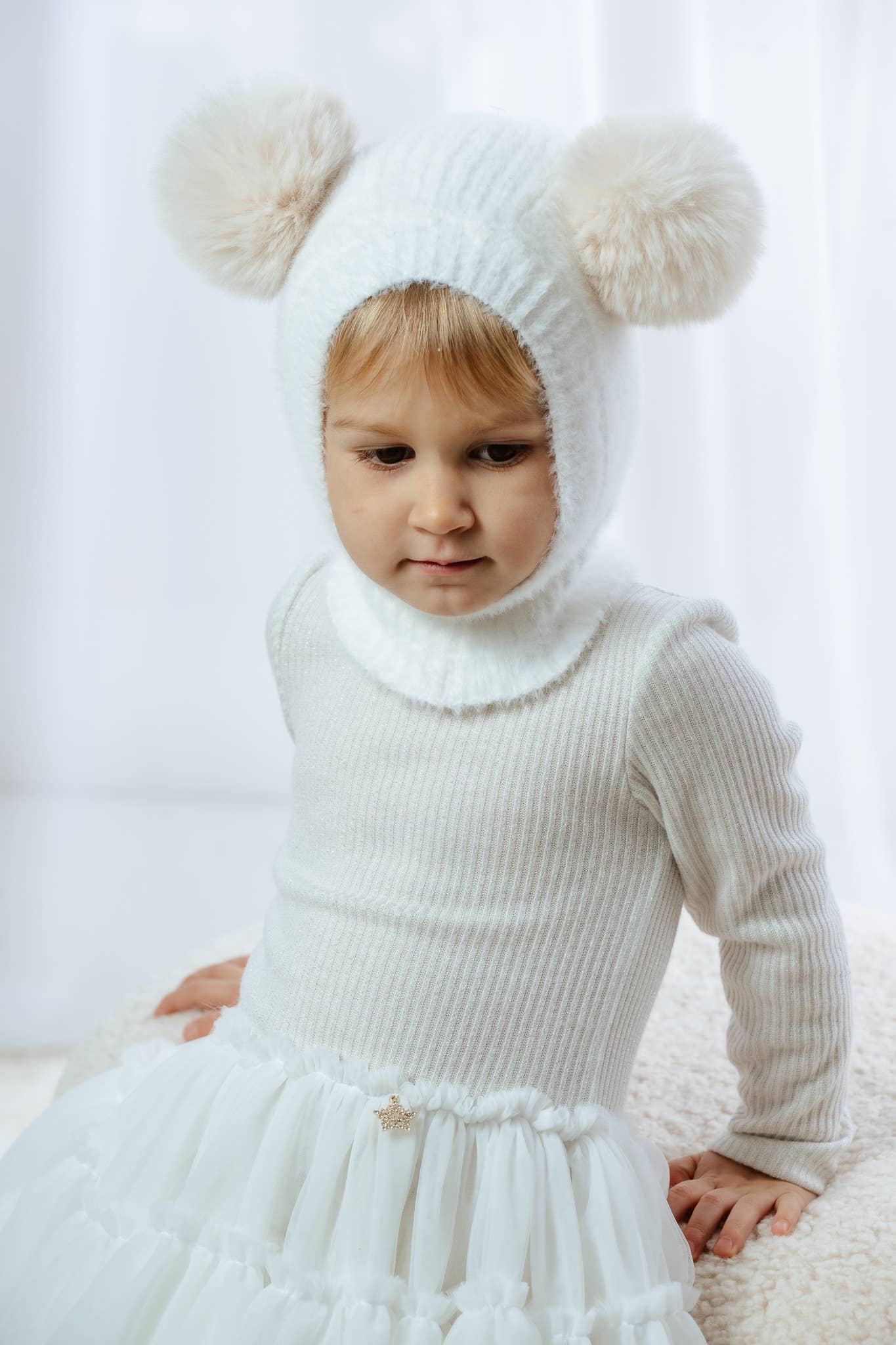 JAMIKS KIDS FASHION Sp. z o.o. Sp.k. - Wholesale Beanie - Kids - Children’s Winter Balaclava with Two Pom-Poms Arcadio4