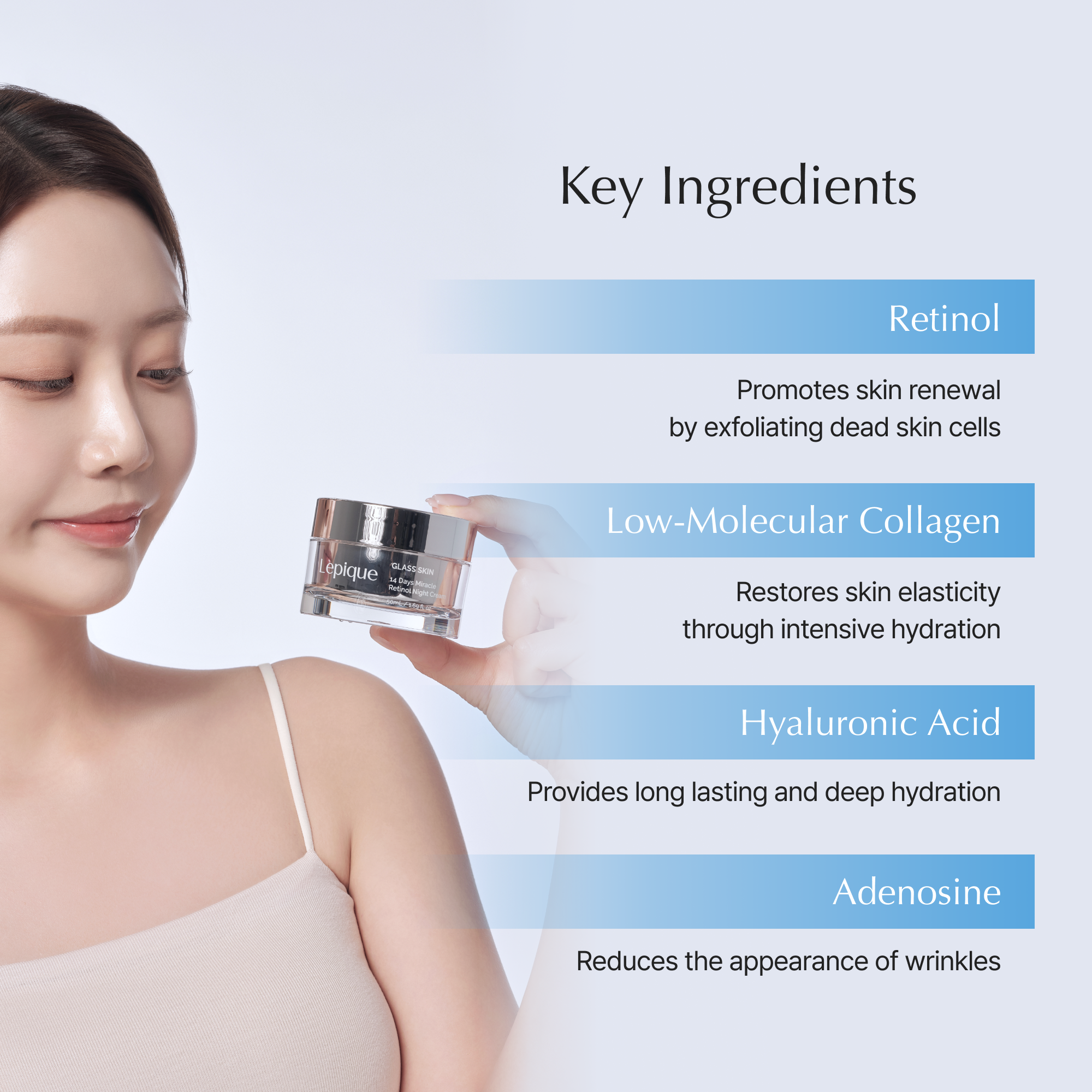 Lepique - Wholesale Anti-aging moisturizer - [SK Minister's Award] Lepique Miracle Retinol Nachtcrème5