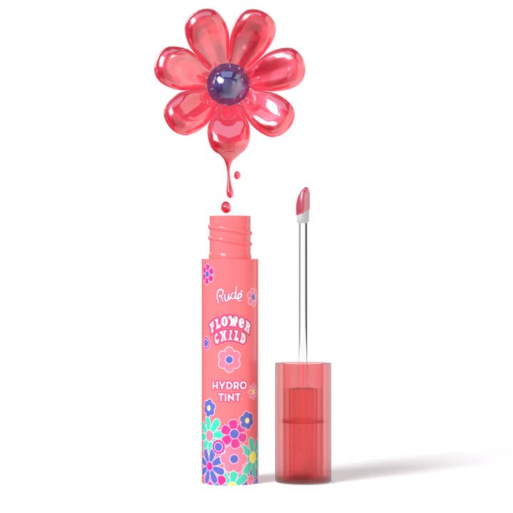 Rude Cosmetics - Wholesale Lip Stain/Dye/Tint - Flower Child Hydro Tint4