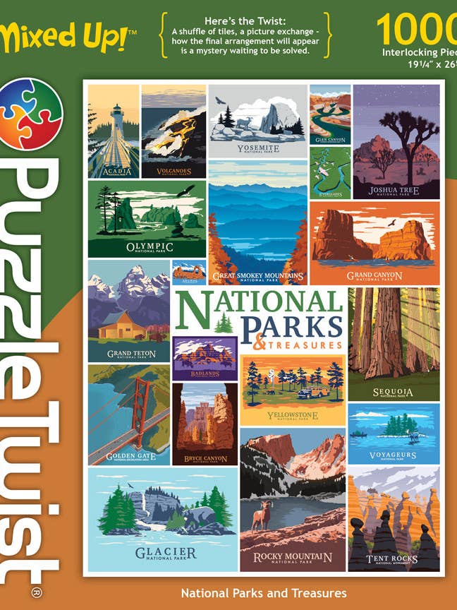 National Parks and Treasures for wholesale by PuzzleTwist