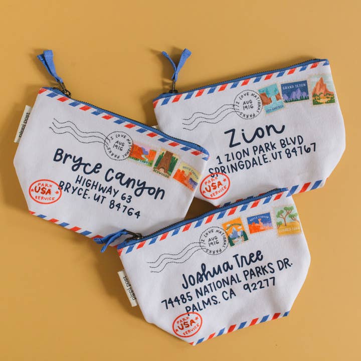 Pippi Post - Wholesale Pouch - Women's - Deliver To Joshua Tree National Park Canvas Pouch2