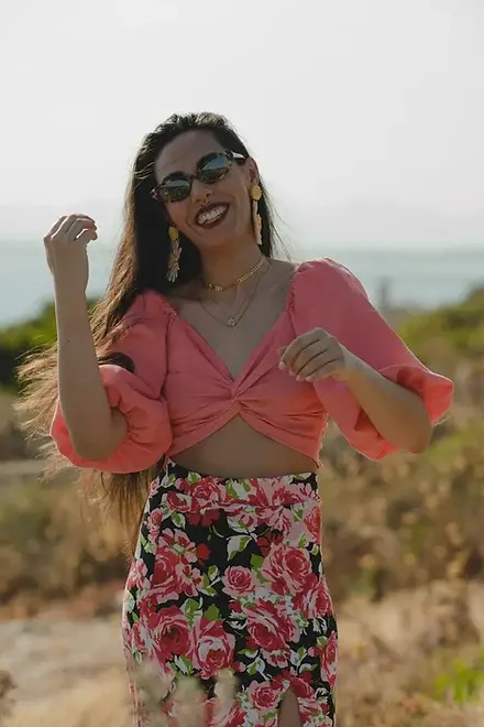 Carolina Emme - Wholesale Blouse - Women's - Granita - Knot Cotton Top0