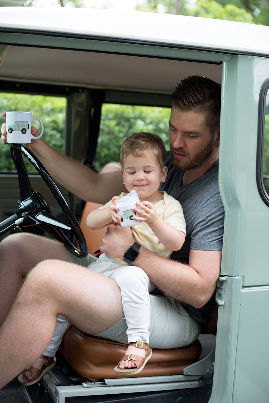 Helmsie - Wholesale Drinking Glass/Cup - Kids & Baby - Vintage Truck Sippy Cup3