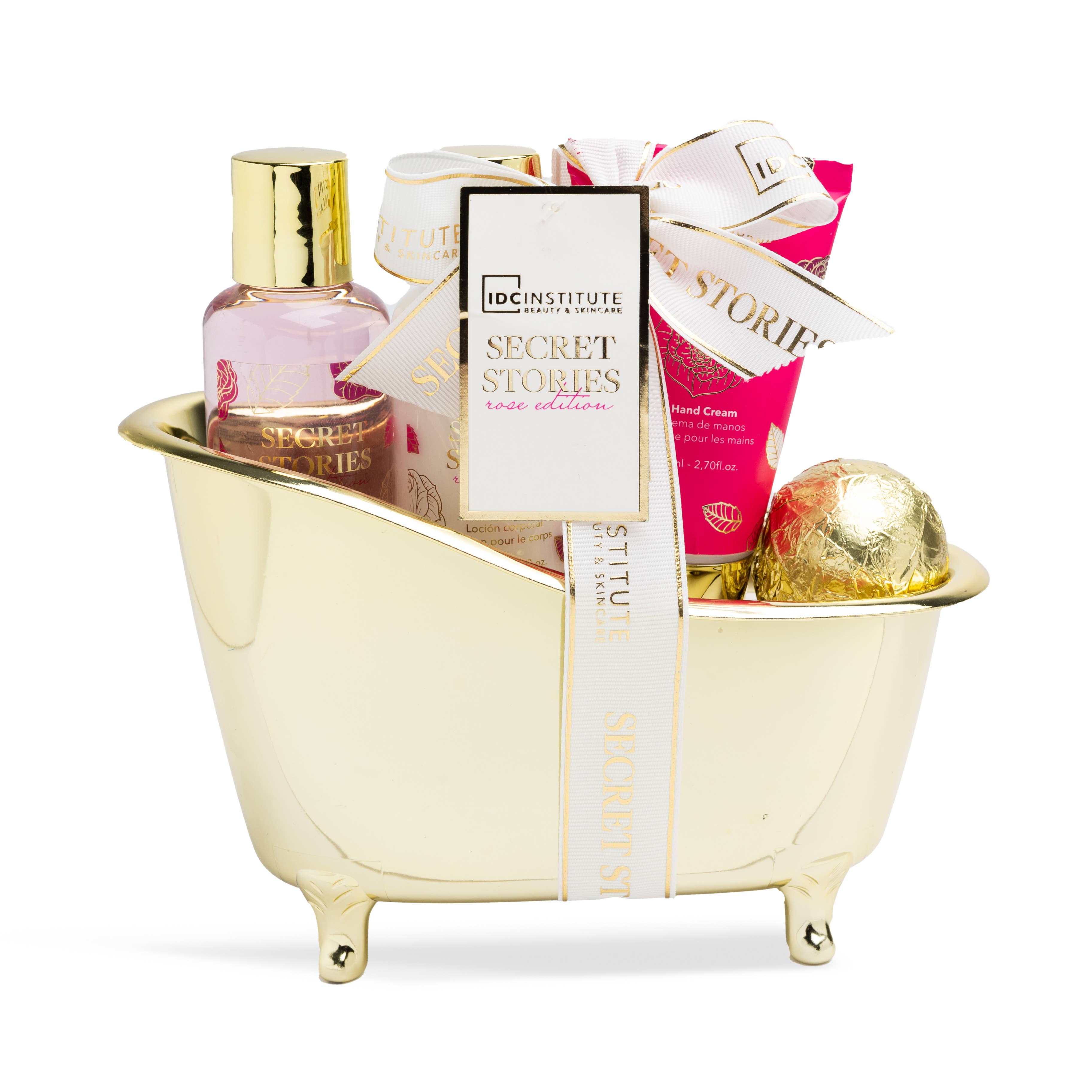 Aquarius Cosmetic SLU - Vente Set de bain et corps - IDC INSTITUTE HISTOIRES SECRÈTES BAIGNOIRE 4 PCS1