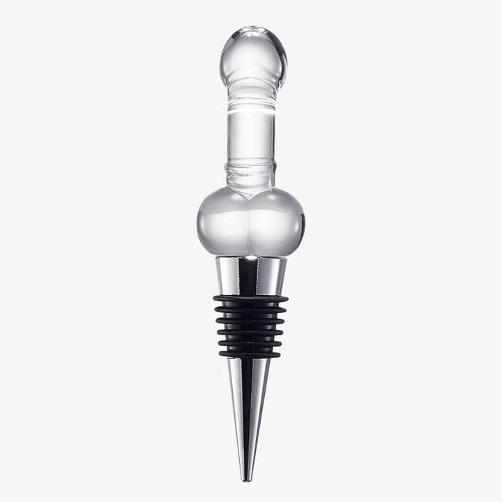 The Wine Savant / Khen Glassware – wholesale Wine stopper – Unique Wine Bottle Stopper - Funny Wine Cork Beverage Bottle
