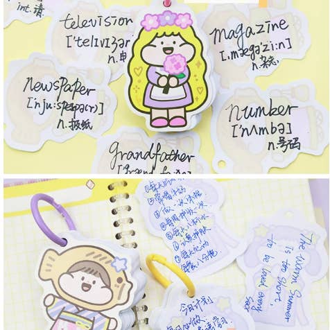 MIC & MIM Premium Paper Shop - Wholesale Learning Cards - Kids & Baby - Meatball | Flash Cards Rainbow Garden3