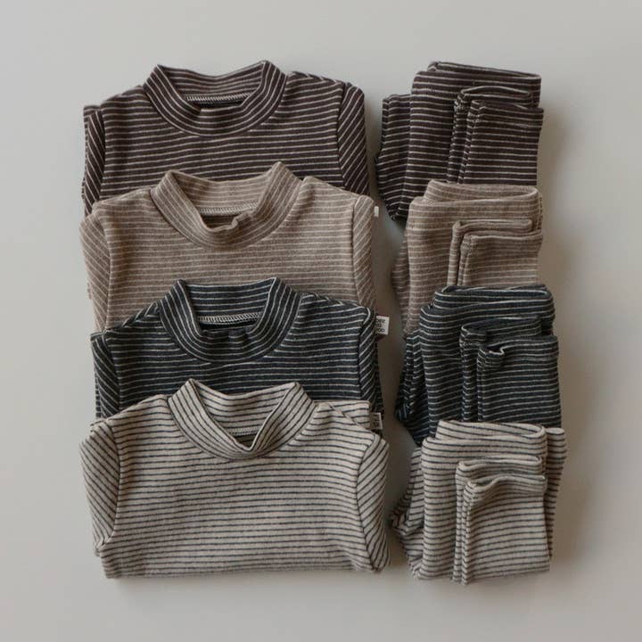 Long-Sleeve Winter Cozy Toddler Pajamas set for wholesale by peekaboo