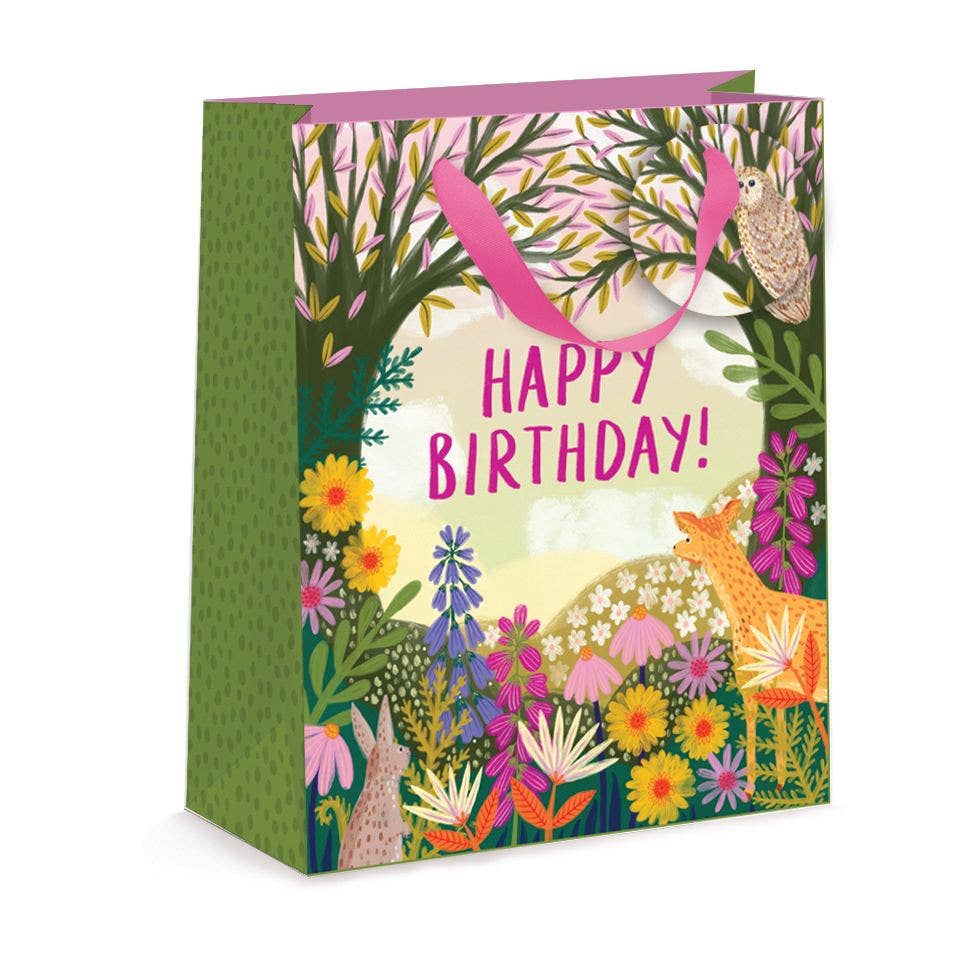 Nelson Line - Wholesale Gift Bag - Forest Friends - Nelson Line Medium Gift Bag - NLGB08M0