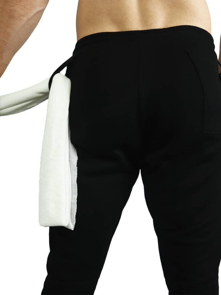 Eucalyptus Performance Jogger - Black for wholesale by Bamtech