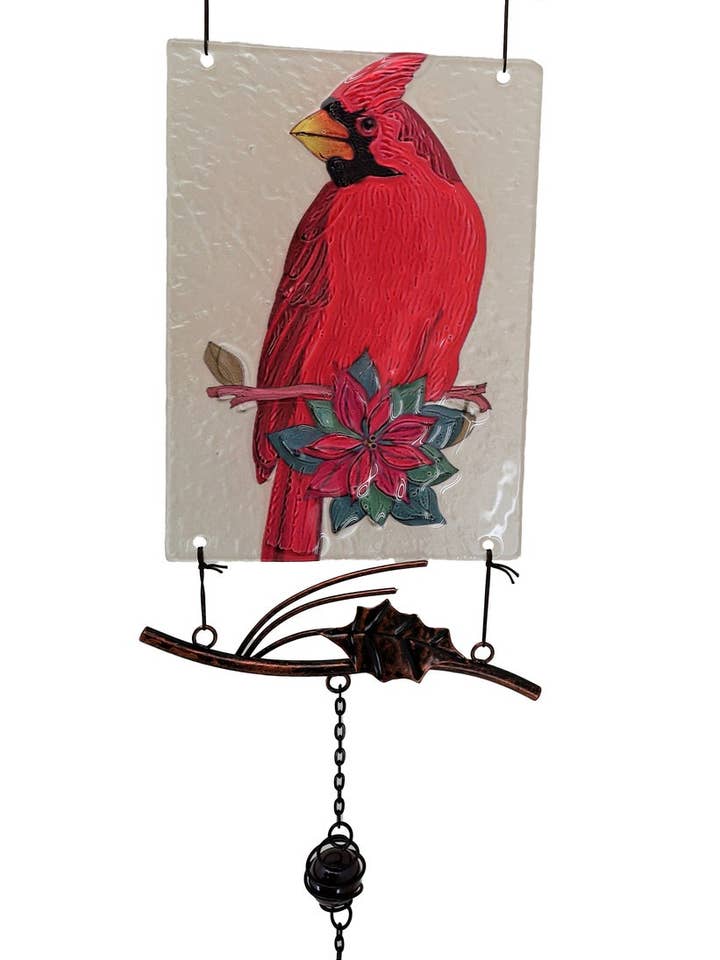 Sinos de Vento Cardinal de 24" por atacado de Tremont Floral Supplies