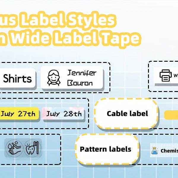 Modpopdeco - Vendita all'ingrosso Utensili per artigianato - Stampante di Etichette Mini Portatile 12x40mm Phomemo D30 Senza Inchiostro Etichettatrice Portatile per Barattoli Cucina Abbigliamento Gioielli Smartphone Tablet5