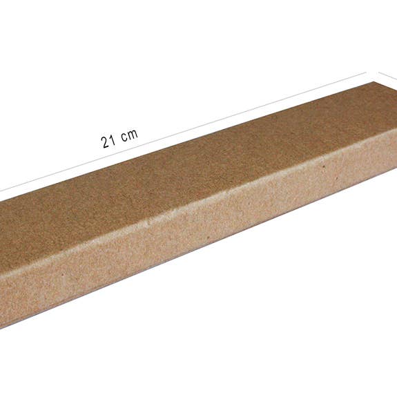 Emartbuy - Wholesale Gift box - Brown Cardboard Jewellery Pendant Boxes1