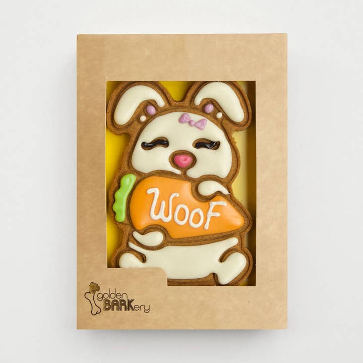 Påskgodis för hundar - WOOF Hundpåskhare för wholesale av Golden Barkery