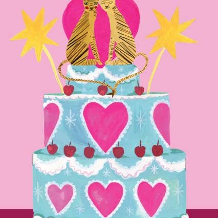 Card-Wedding Cake 2 for wholesale by Vevoke