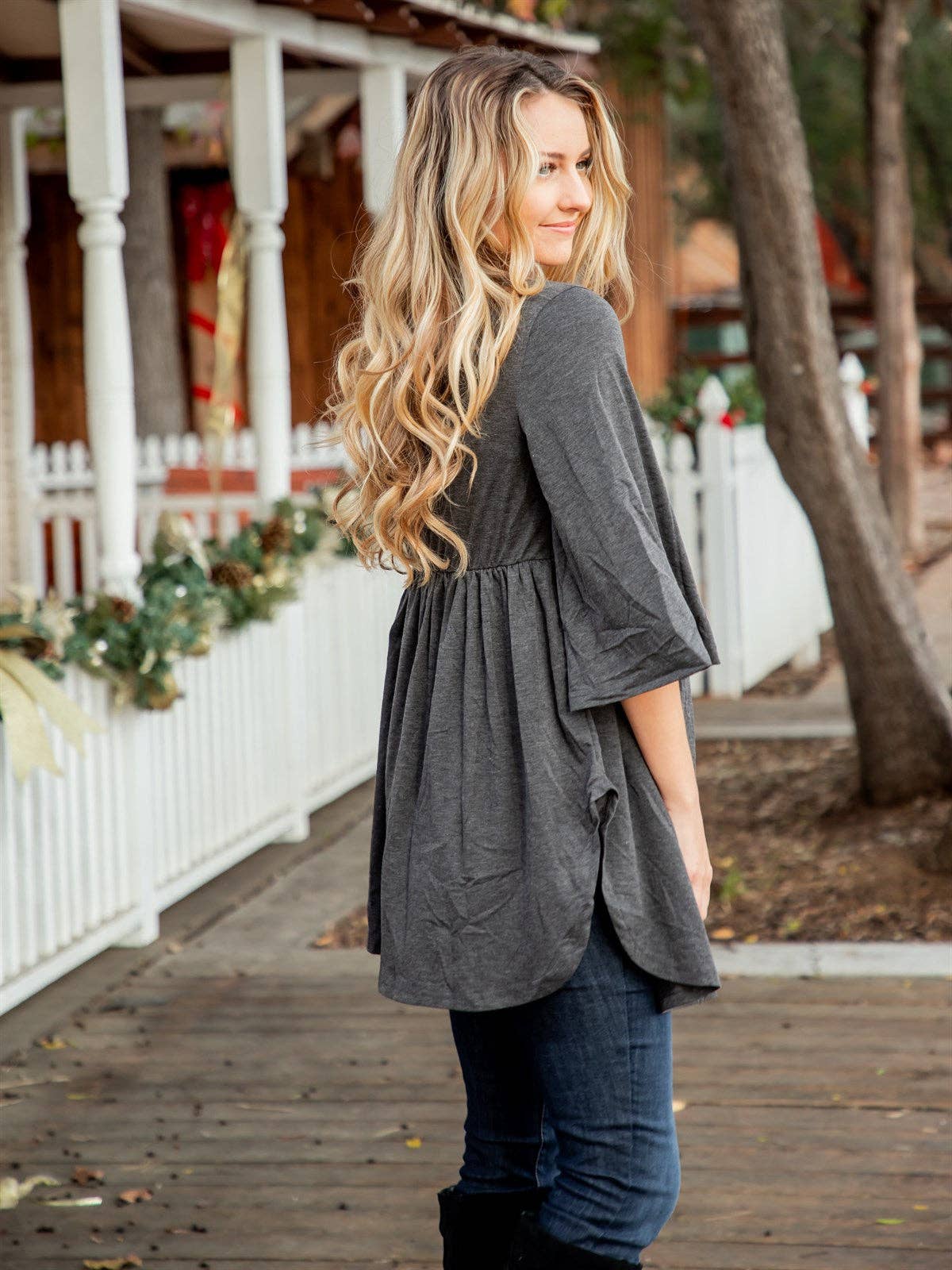 Tickled Teal - Wholesale Cardigan - Women's - Maren Button Cardigan3