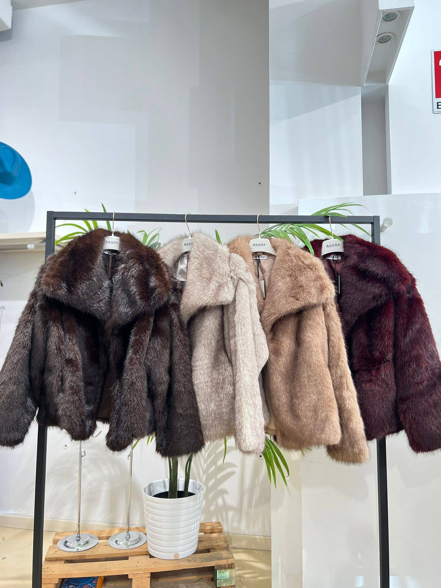 ADORA – wholesale Jacket – Women's – Eco fur jacket0