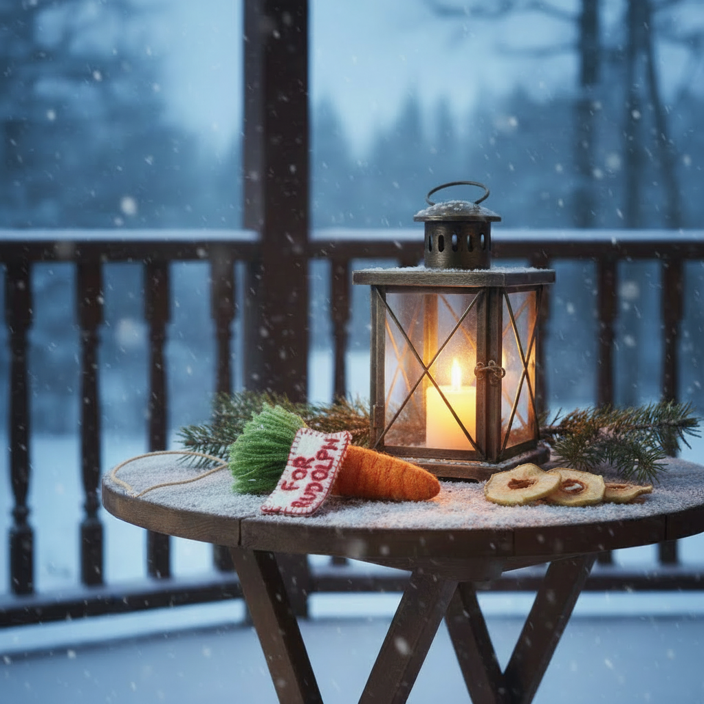Felt So Good - Vendita all'ingrosso Decorazione - Decorazione natalizia di feltro fatto a mano per la merenda di Rudolph4