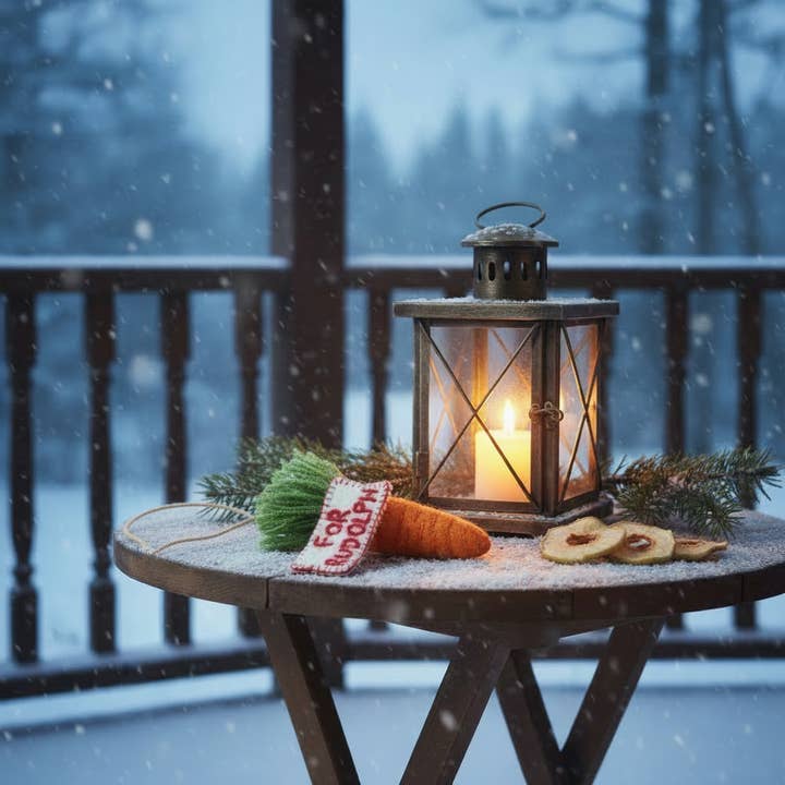 Felt So Good - Wholesale Ornament - Handmade Felt Snack for Rudolph Christmas Decoration4