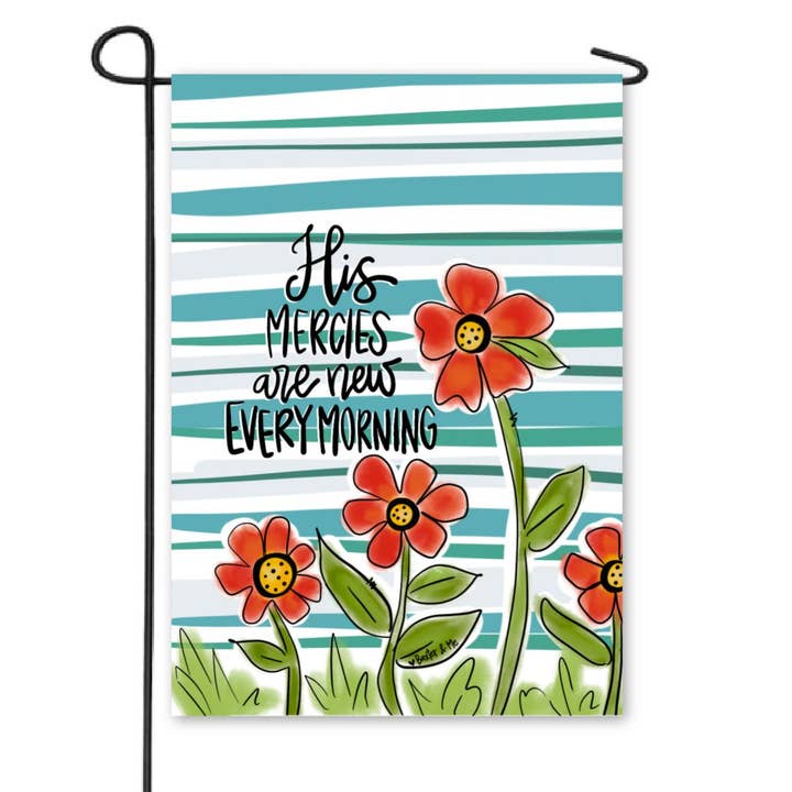 Baxter & Me - Wholesale Flag - His Mercies are New Garden Flag0