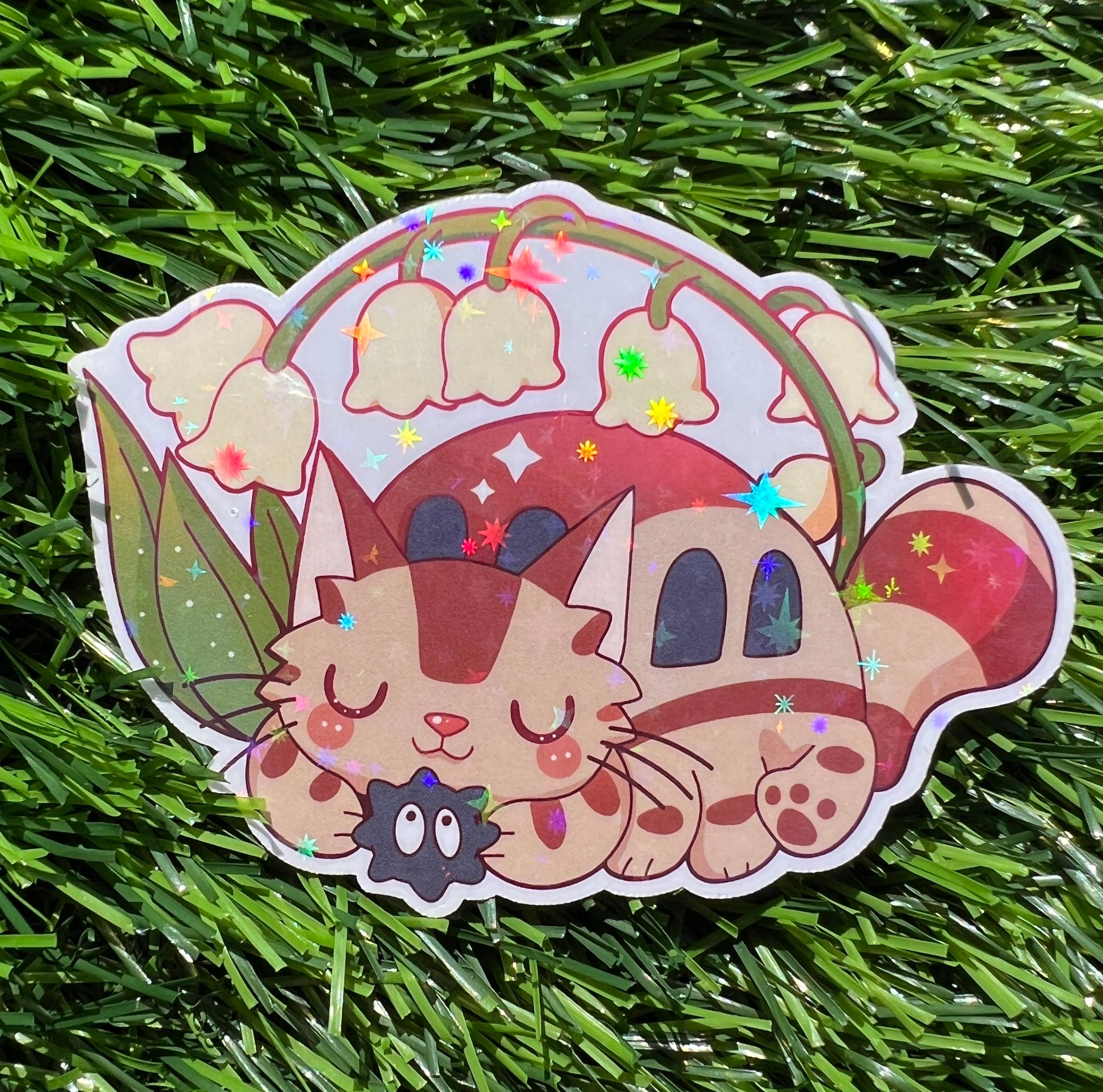 Mothers Of Orion - Wholesale Sticker - Spring Ghibli Sticker Cat Bus1