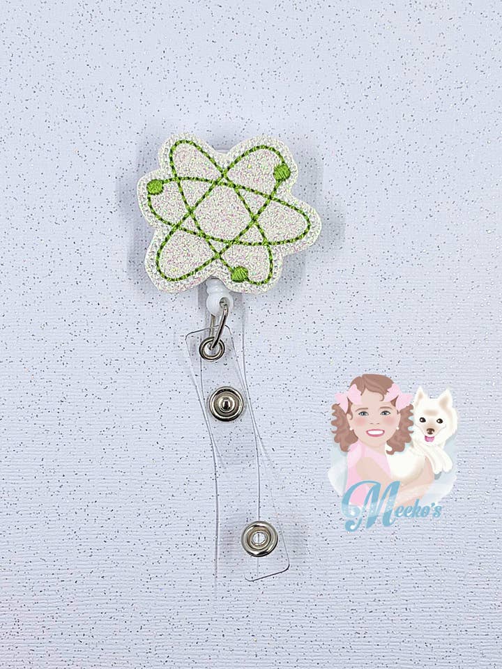 Bobine de badges sur le thème de la science pour les infirmières et les enseignants pour la vente par Meeko’s Must Haves